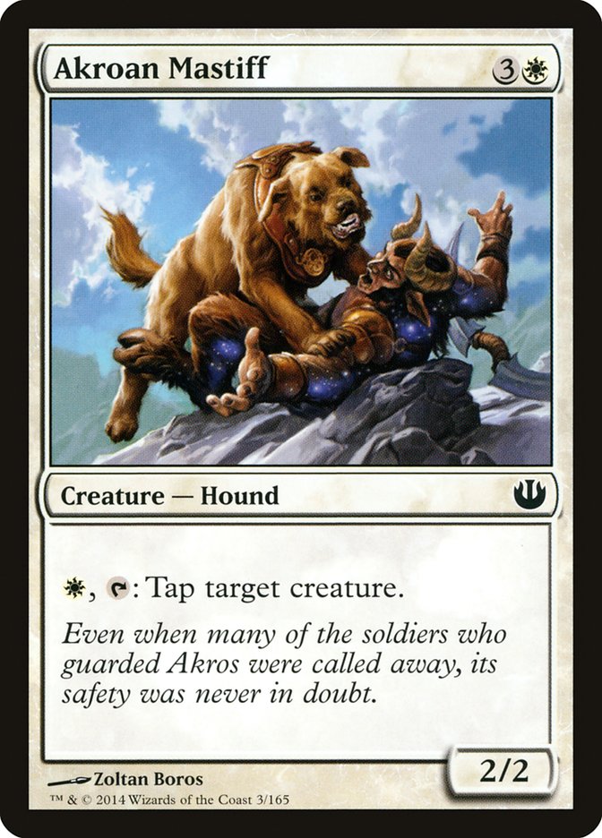 Akroan Mastiff [Journey into Nyx] | L.A. Mood Comics and Games