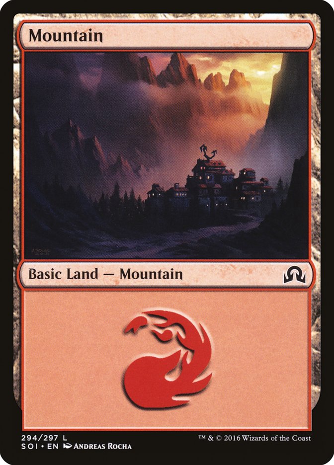 Mountain (294) [Shadows over Innistrad] | L.A. Mood Comics and Games