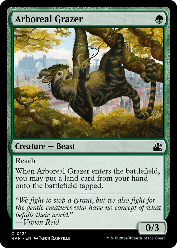 Arboreal Grazer [Ravnica Remastered] | L.A. Mood Comics and Games