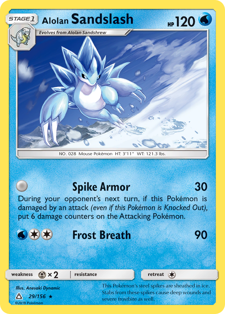 Alolan Sandslash (29/156) [Sun & Moon: Ultra Prism] | L.A. Mood Comics and Games