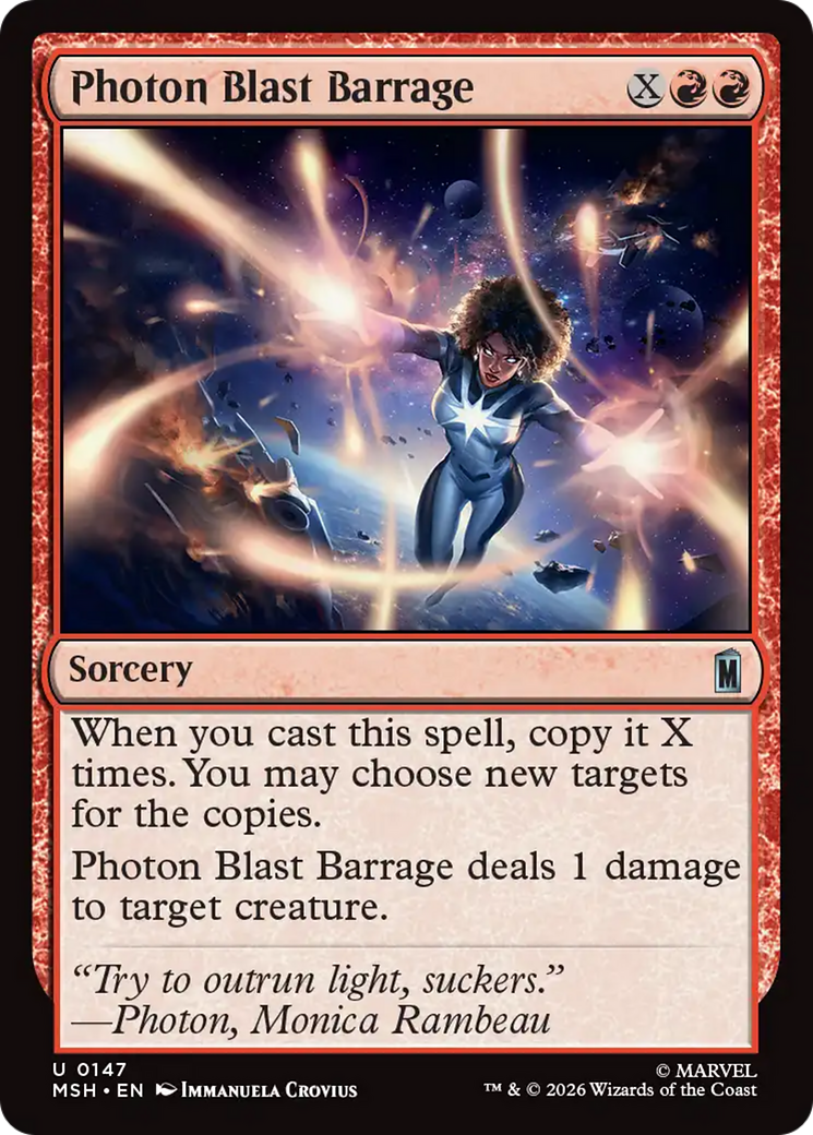 Photon Blast Barrage [Marvel Super Heroes] | L.A. Mood Comics and Games