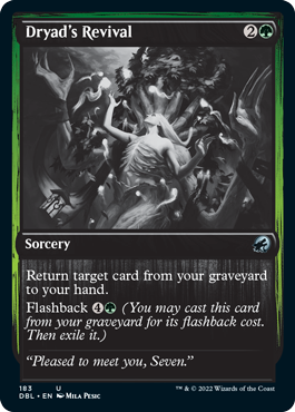 Dryad's Revival [Innistrad: Double Feature] | L.A. Mood Comics and Games