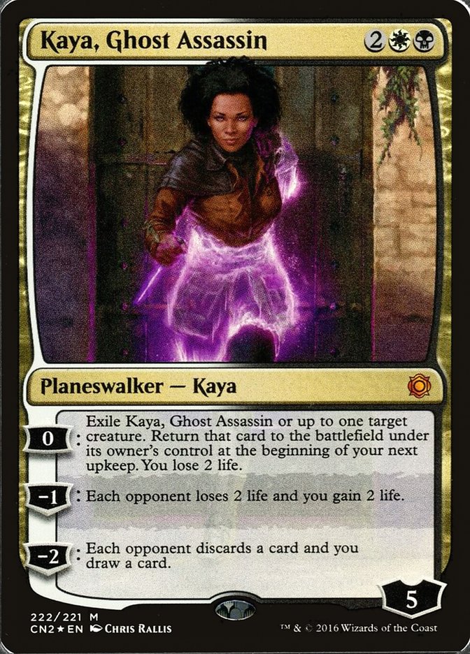 Kaya, Ghost Assassin (222/221) [Conspiracy: Take the Crown] | L.A. Mood Comics and Games