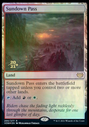 Sundown Pass [Innistrad: Crimson Vow Prerelease Promos] | L.A. Mood Comics and Games