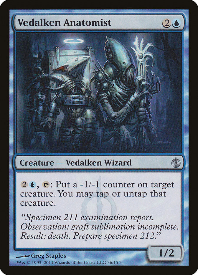 Vedalken Anatomist [Mirrodin Besieged] | L.A. Mood Comics and Games