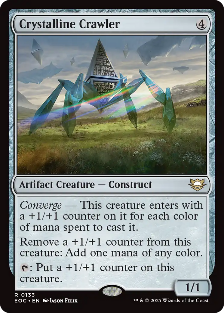 Crystalline Crawler [Edge of Eternities Commander] | L.A. Mood Comics and Games