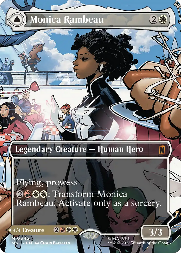 Monica Rambeau (Borderless) (0345) [Marvel Super Heroes] | L.A. Mood Comics and Games