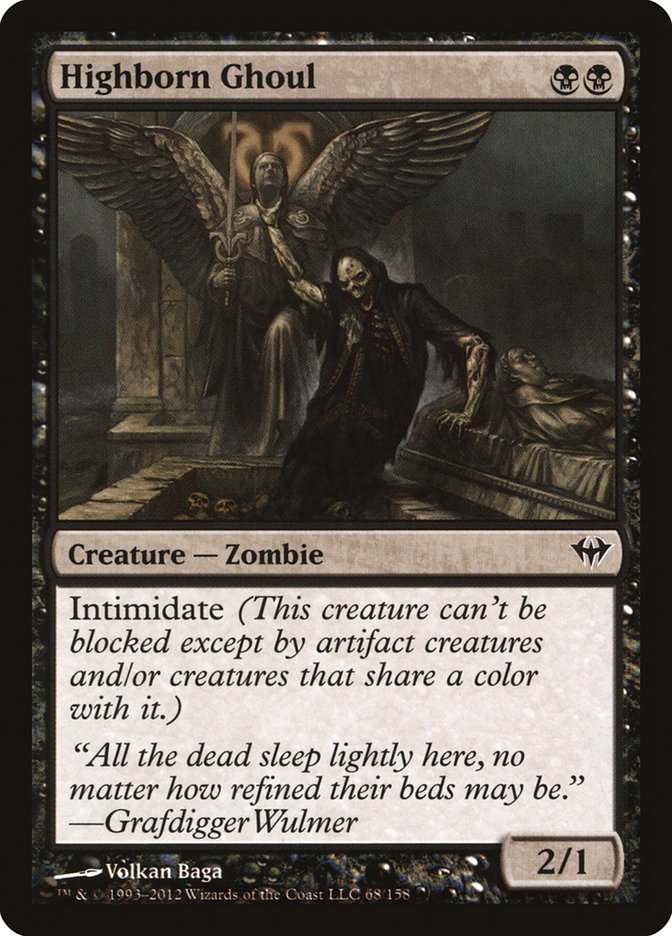 Highborn Ghoul [Dark Ascension] | L.A. Mood Comics and Games