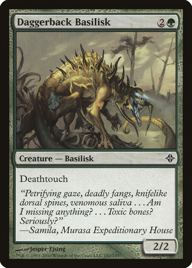 Daggerback Basilisk [Rise of the Eldrazi] | L.A. Mood Comics and Games
