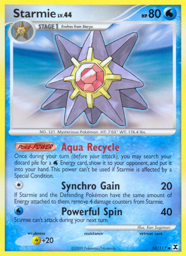 Starmie (50/111) [Platinum: Rising Rivals] | L.A. Mood Comics and Games