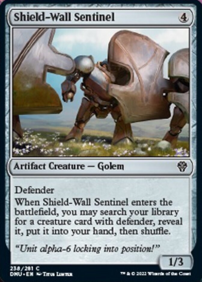 Shield-Wall Sentinel [Dominaria United] | L.A. Mood Comics and Games