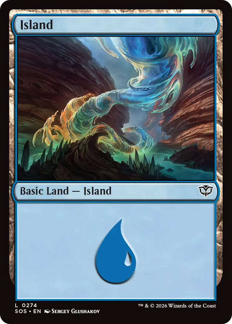 Island (0274) [Secrets of Strixhaven] | L.A. Mood Comics and Games