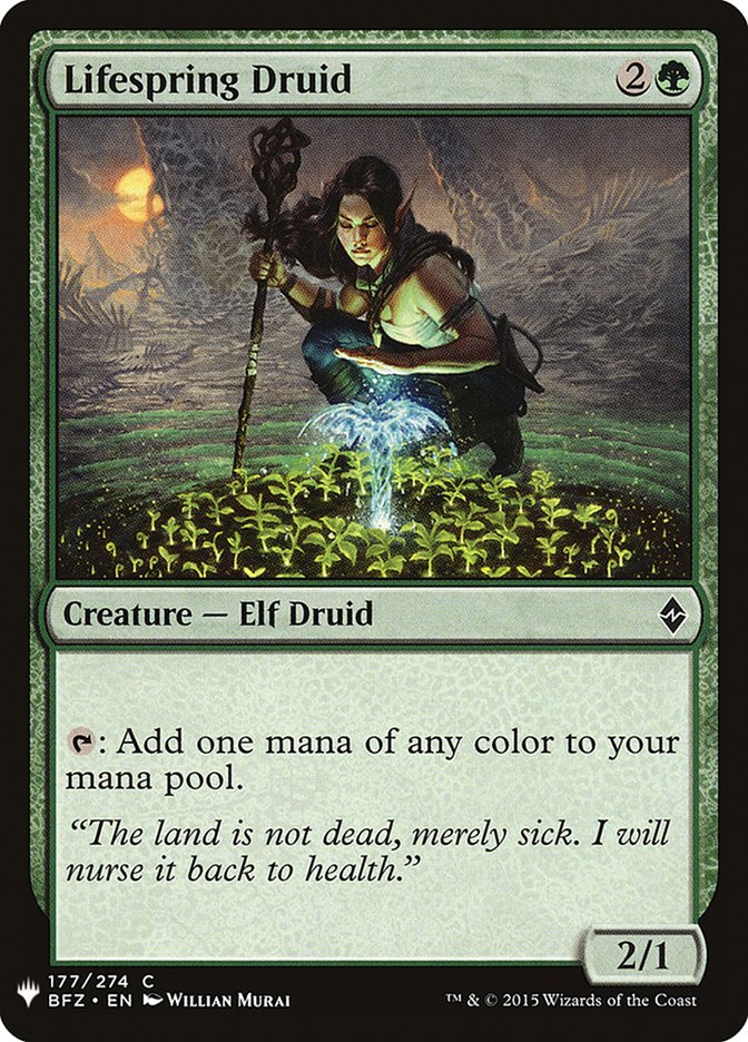 Lifespring Druid [Mystery Booster] | L.A. Mood Comics and Games