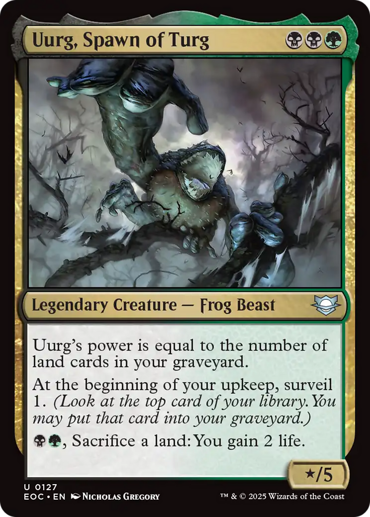 Uurg, Spawn of Turg [Edge of Eternities Commander] | L.A. Mood Comics and Games