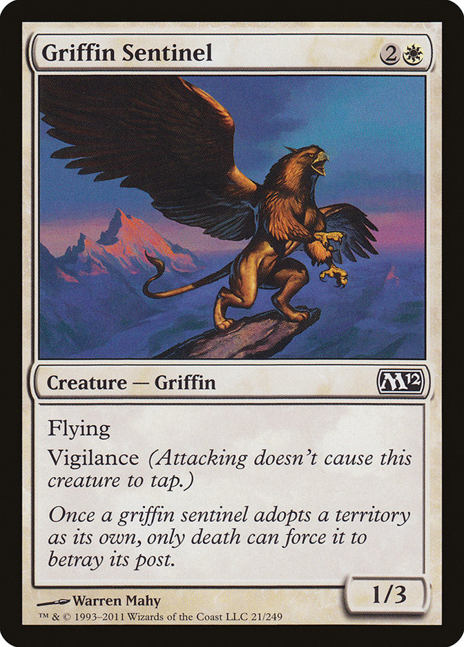 Griffin Sentinel [Magic 2012] | L.A. Mood Comics and Games
