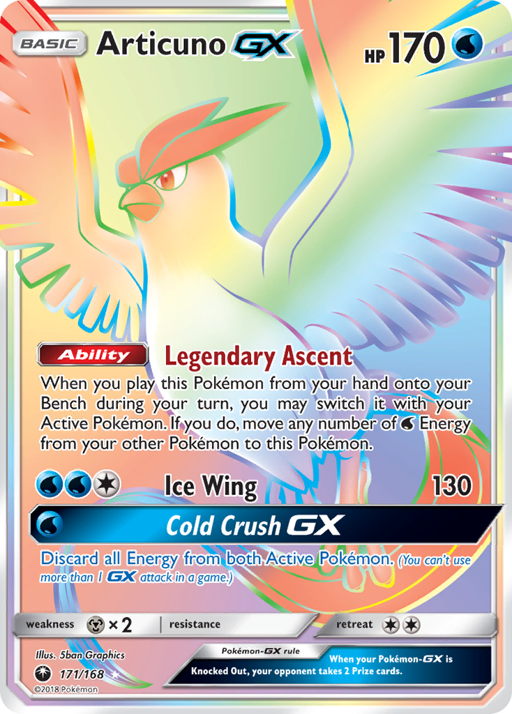 Articuno GX (171/168) [Sun & Moon: Celestial Storm] | L.A. Mood Comics and Games