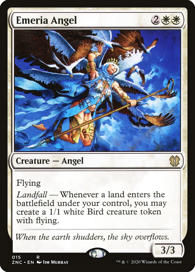 Emeria Angel [Zendikar Rising Commander] | L.A. Mood Comics and Games