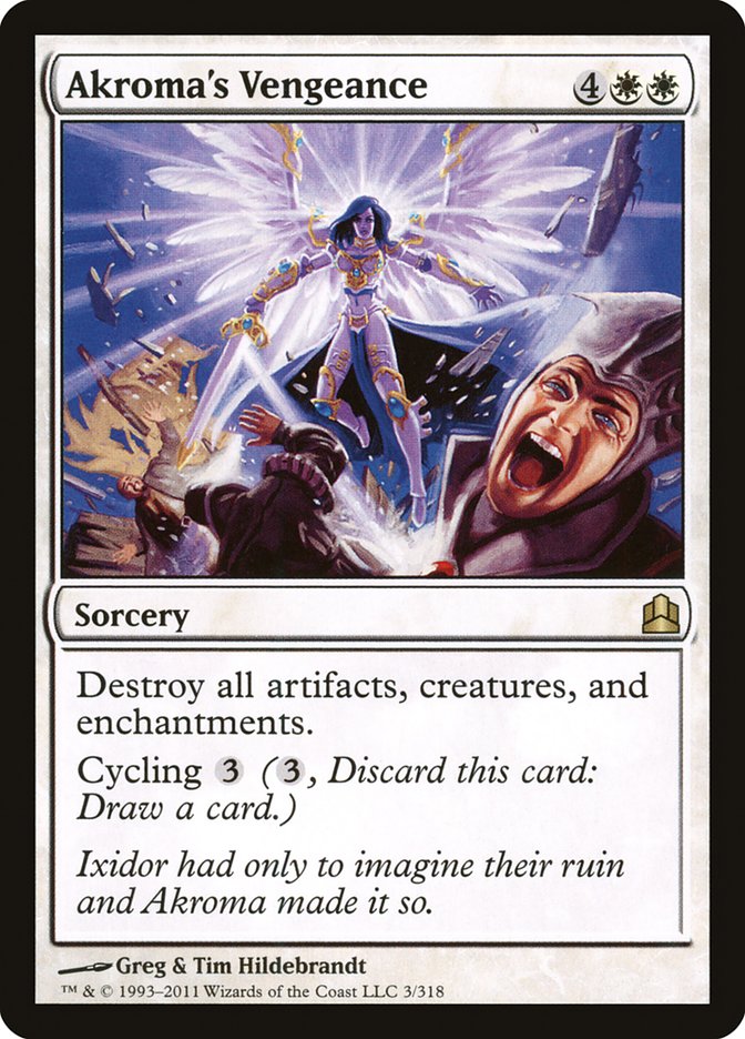 Akroma's Vengeance [Commander 2011] | L.A. Mood Comics and Games
