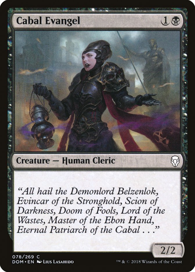 Cabal Evangel [Dominaria] | L.A. Mood Comics and Games