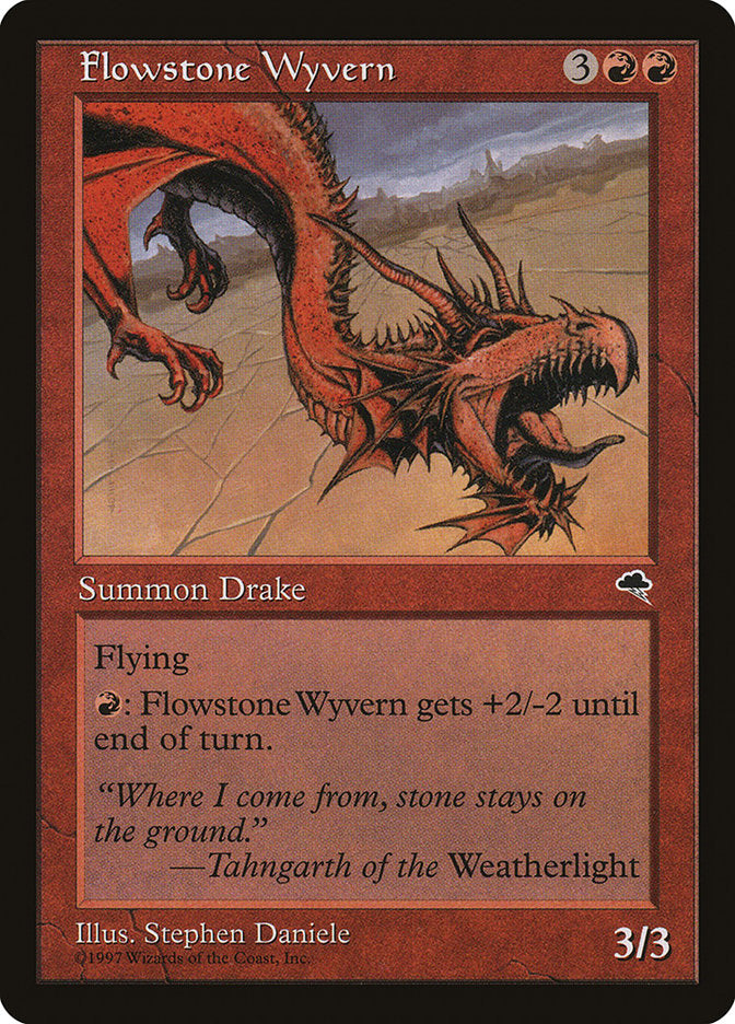 Flowstone Wyvern [Tempest] | L.A. Mood Comics and Games