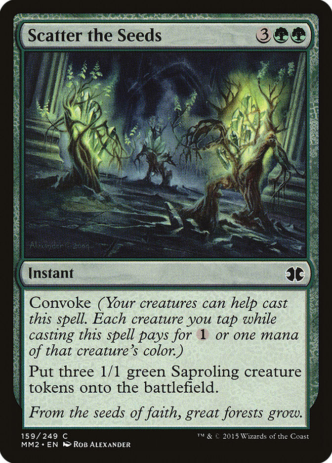 Scatter the Seeds [Modern Masters 2015] | L.A. Mood Comics and Games