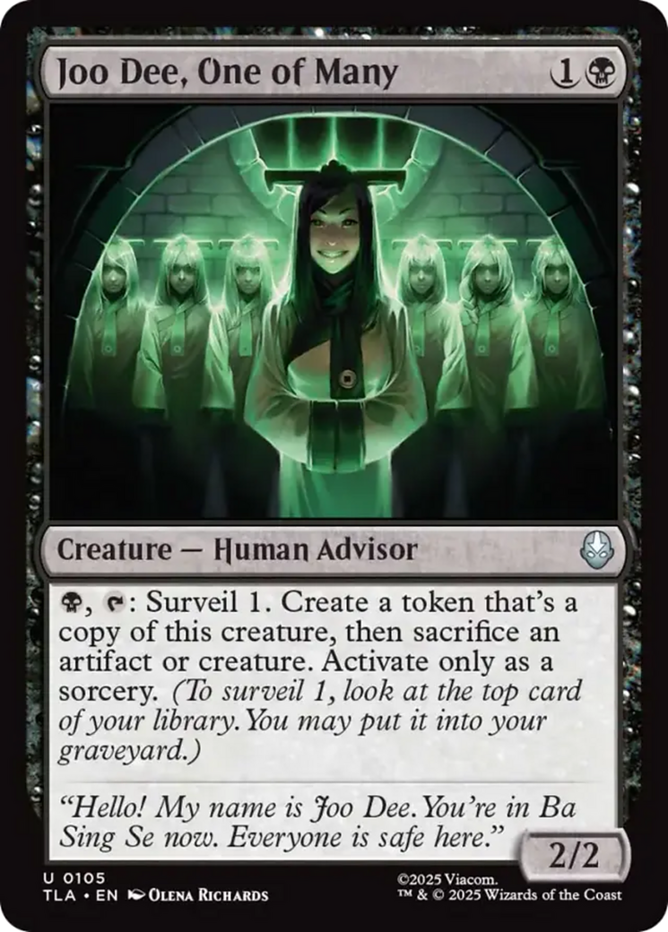 Joo Dee, Public Servant - Sakashima of a Thousand Faces (Borderless) [Avatar: The Last Airbender: Eternal-Legal] | L.A. Mood Comics and Games