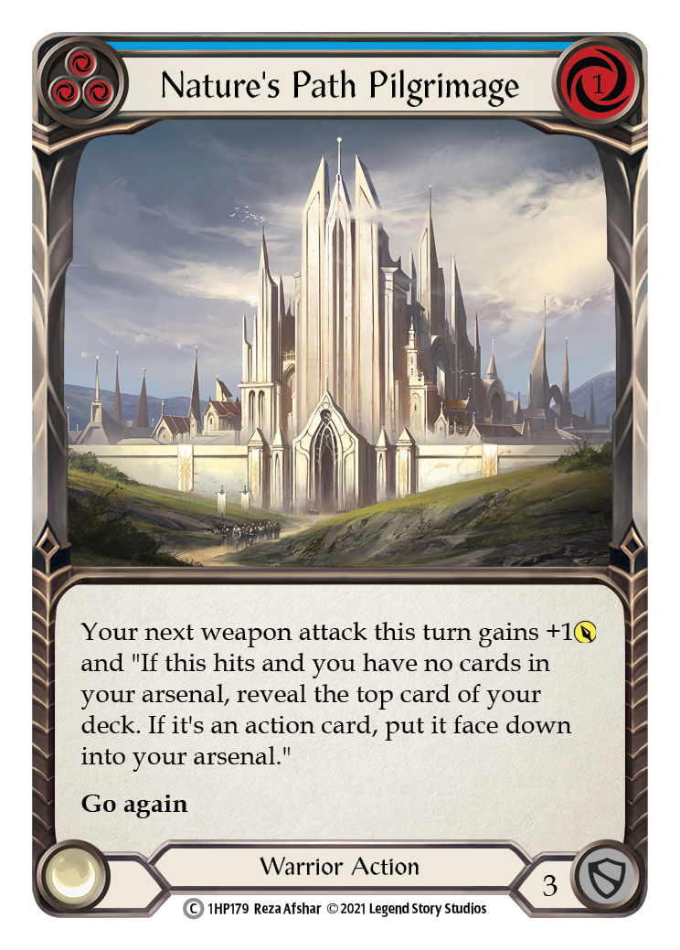 Nature's Path Pilgrimage (Blue) [1HP179] (History Pack 1) | L.A. Mood Comics and Games