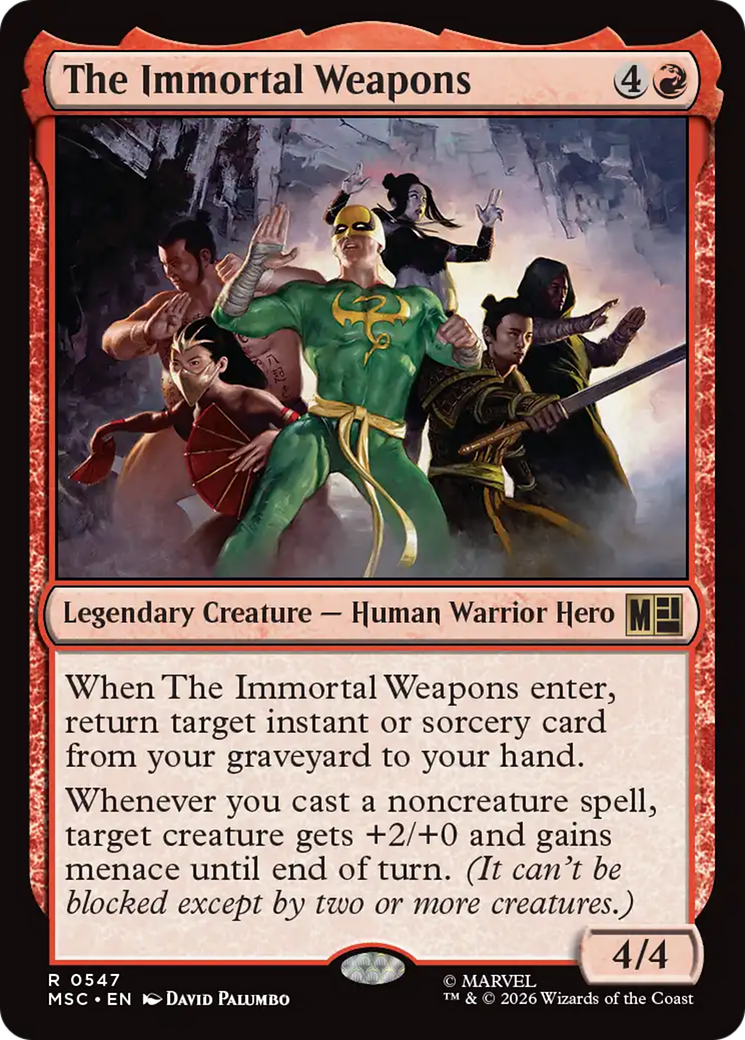 The Immortal Weapons [Marvel Super Heroes Commander] | L.A. Mood Comics and Games