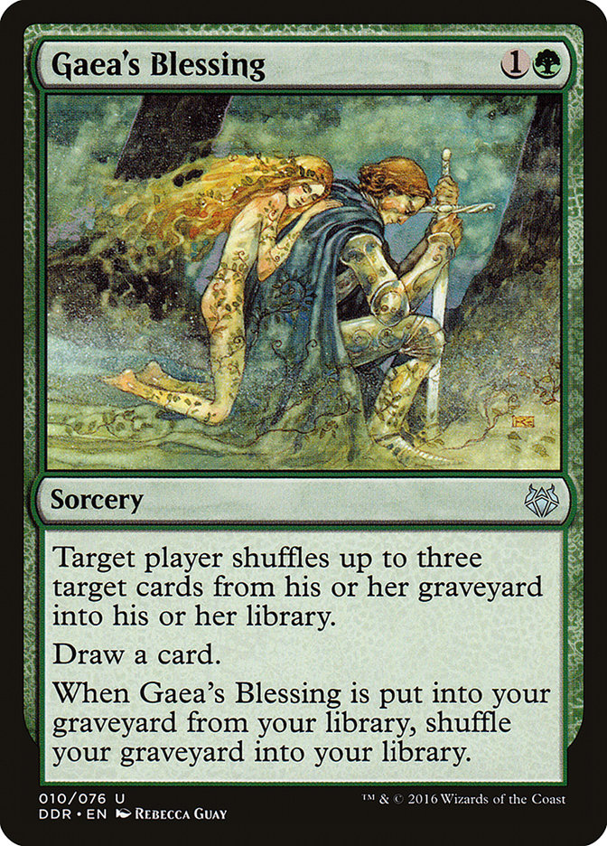 Gaea's Blessing [Duel Decks: Nissa vs. Ob Nixilis] | L.A. Mood Comics and Games