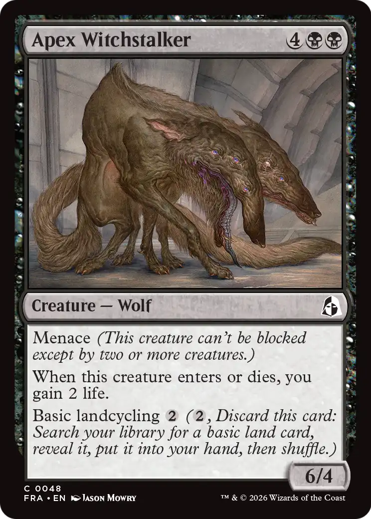 Apex Witchstalker [Reality Fracture] | L.A. Mood Comics and Games