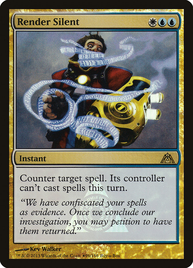 Render Silent (Buy-A-Box) [Dragon's Maze Promos] | L.A. Mood Comics and Games