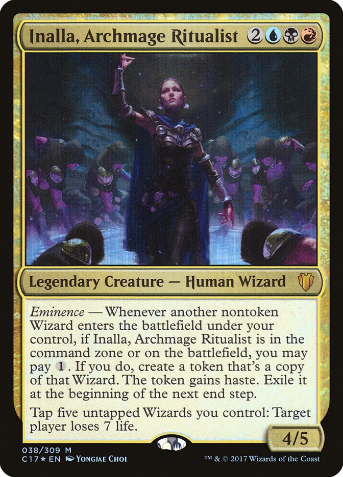 Inalla, Archmage Ritualist [Commander 2017] | L.A. Mood Comics and Games