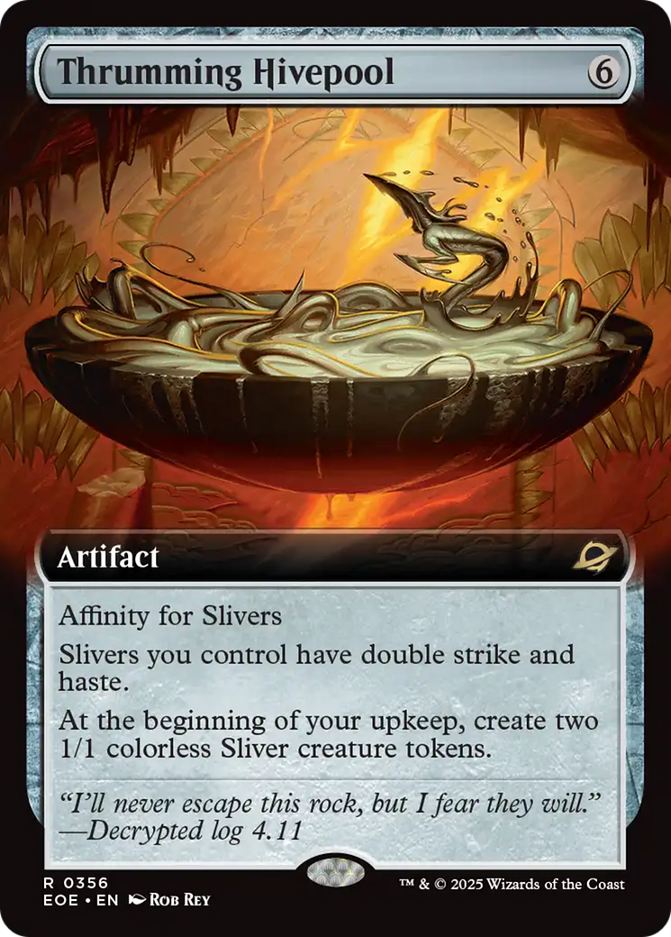 Thrumming Hivepool (Extended Art) [Edge of Eternities] | L.A. Mood Comics and Games