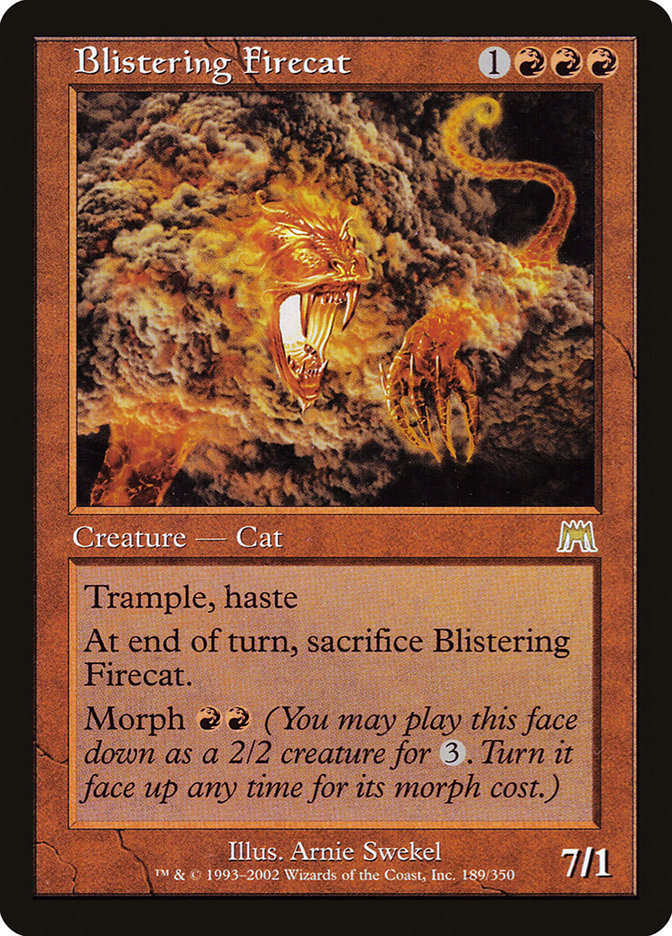 Blistering Firecat [Onslaught] | L.A. Mood Comics and Games