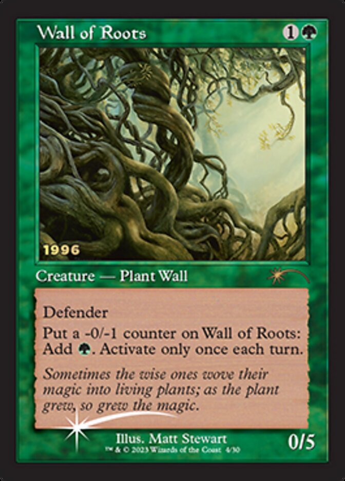 Wall of Roots [30th Anniversary Promos] | L.A. Mood Comics and Games