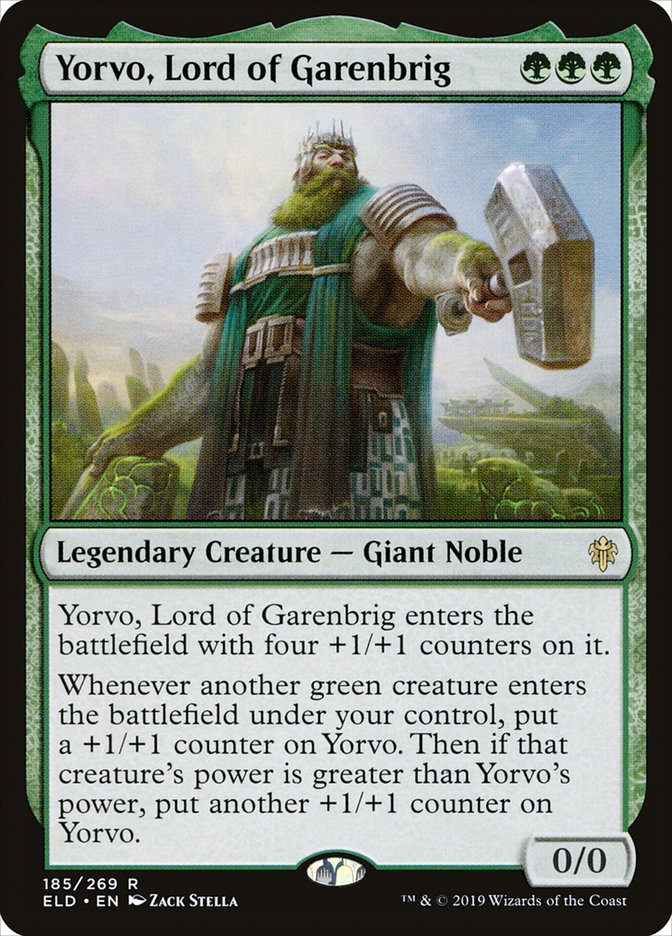 Yorvo, Lord of Garenbrig [Throne of Eldraine] | L.A. Mood Comics and Games