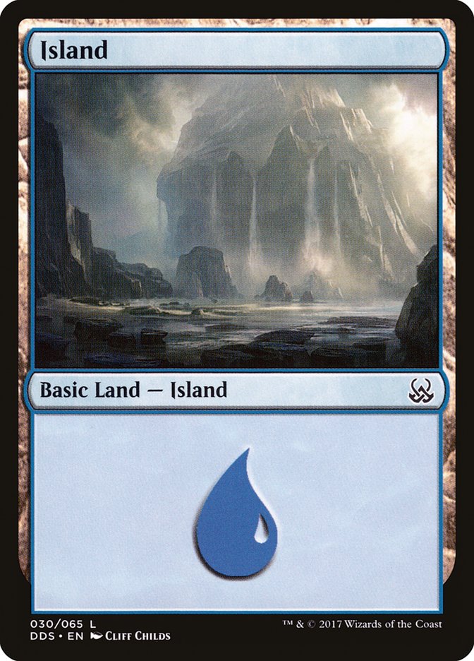 Island (30) [Duel Decks: Mind vs. Might] | L.A. Mood Comics and Games