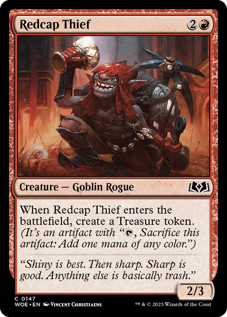 Redcap Thief [Wilds of Eldraine] | L.A. Mood Comics and Games