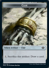 Clue (15) // Thopter Double-Sided Token [Modern Horizons 2 Tokens] | L.A. Mood Comics and Games