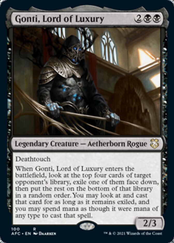 Gonti, Lord of Luxury [Dungeons & Dragons: Adventures in the Forgotten Realms Commander] | L.A. Mood Comics and Games