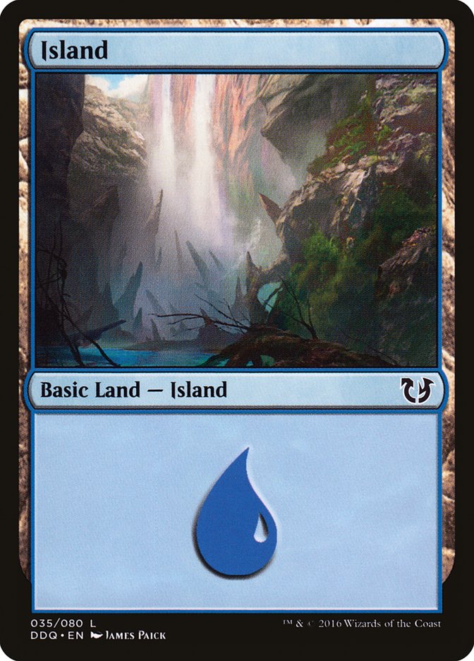Island (35) [Duel Decks: Blessed vs. Cursed] | L.A. Mood Comics and Games