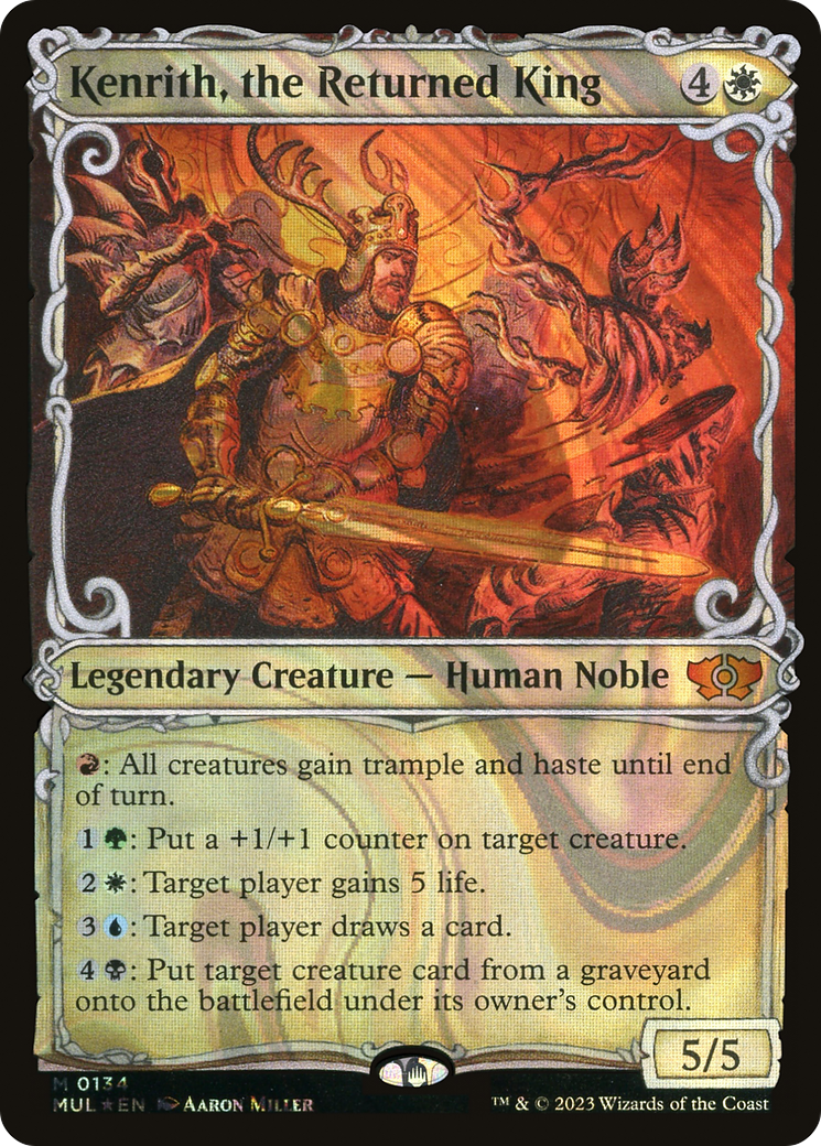 Kenrith, the Returned King (Halo Foil) [Multiverse Legends] | L.A. Mood Comics and Games