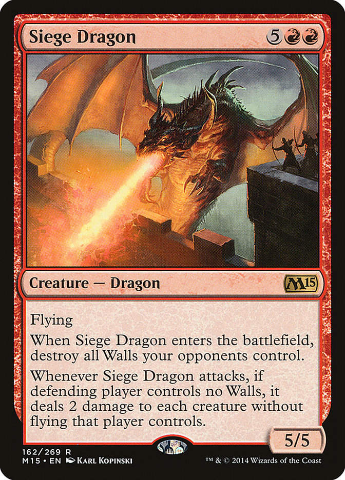 Siege Dragon [Magic 2015] | L.A. Mood Comics and Games