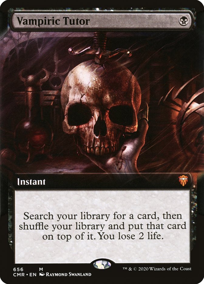 Vampiric Tutor (Extended Art) [Commander Legends] | L.A. Mood Comics and Games