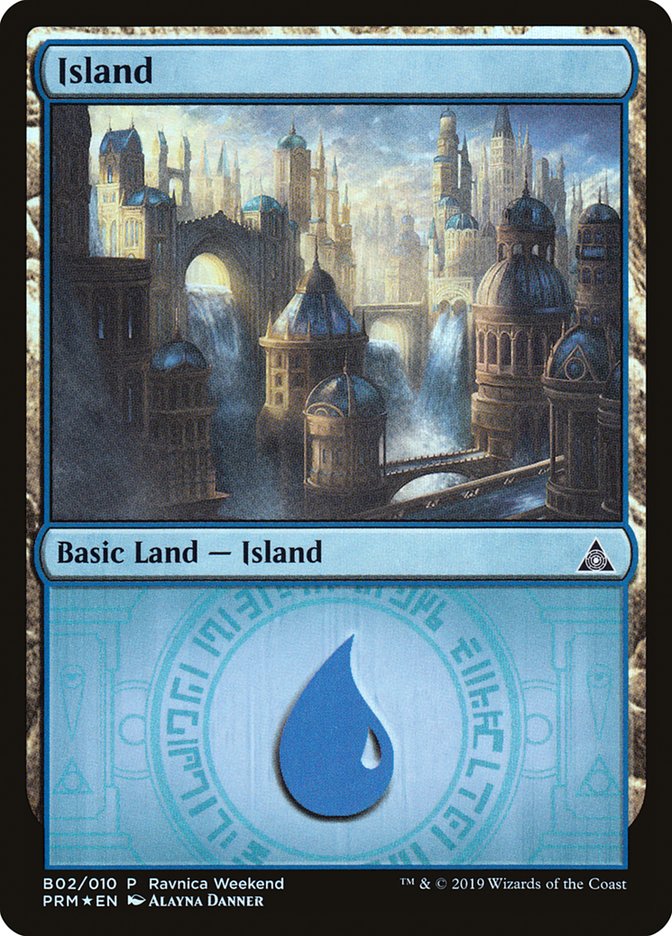 Island (B02) [Ravnica Allegiance Guild Kit] | L.A. Mood Comics and Games