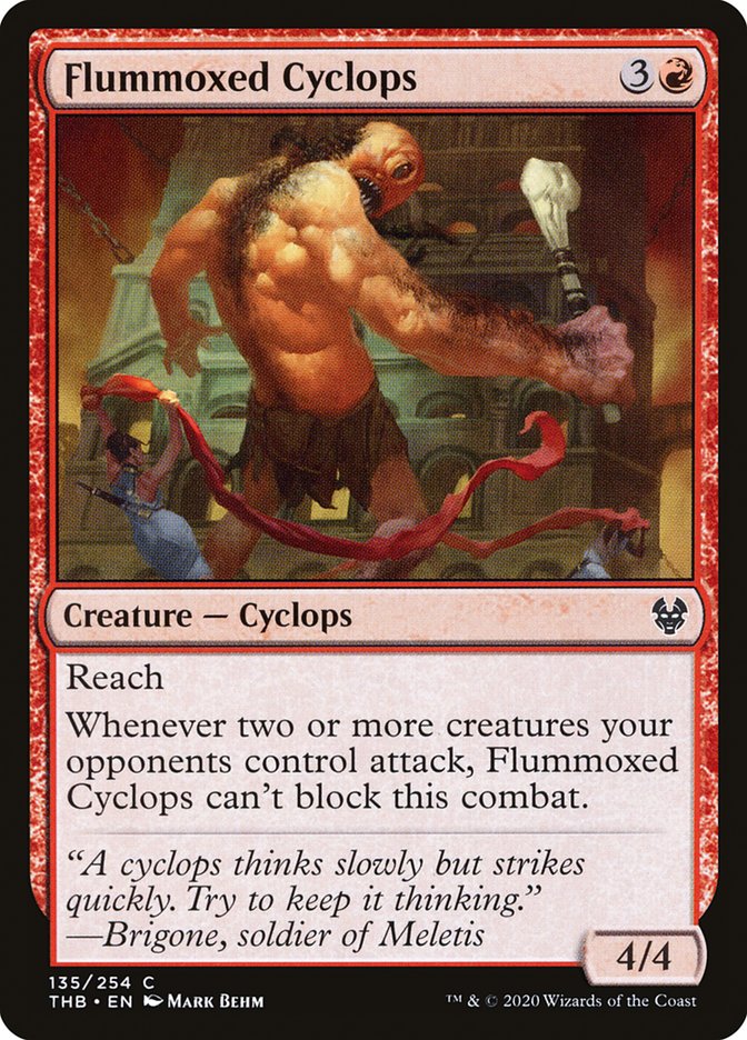 Flummoxed Cyclops [Theros Beyond Death] | L.A. Mood Comics and Games