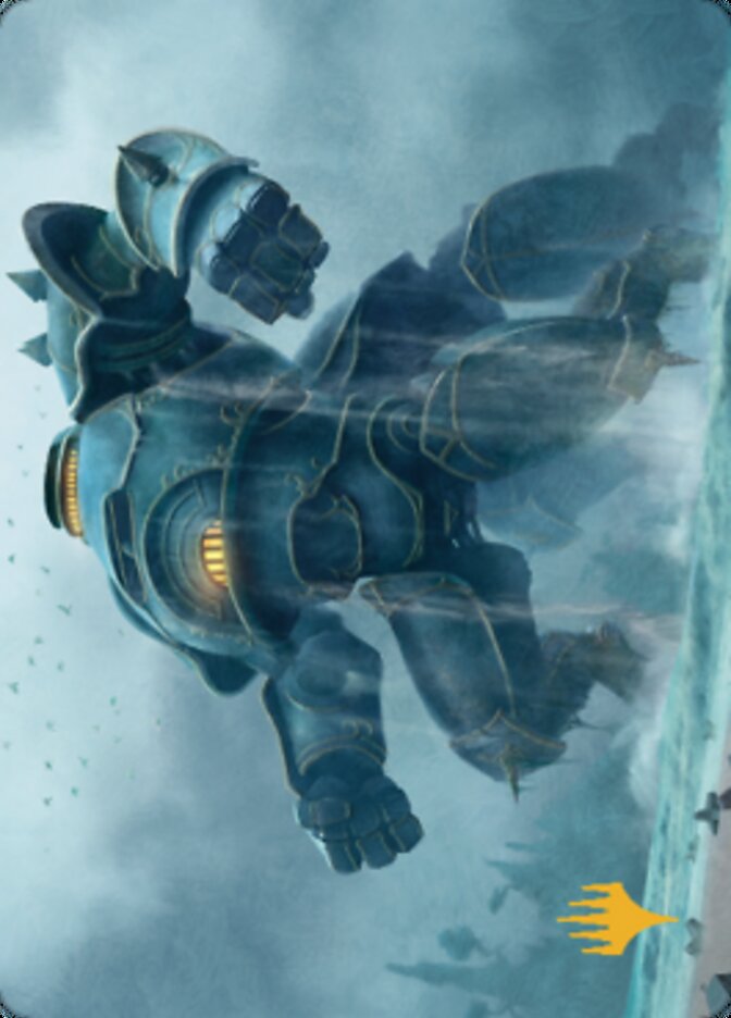 Depth Charge Colossus Art Card (Gold-Stamped Planeswalker Symbol) [The Brothers' War Art Series] | L.A. Mood Comics and Games