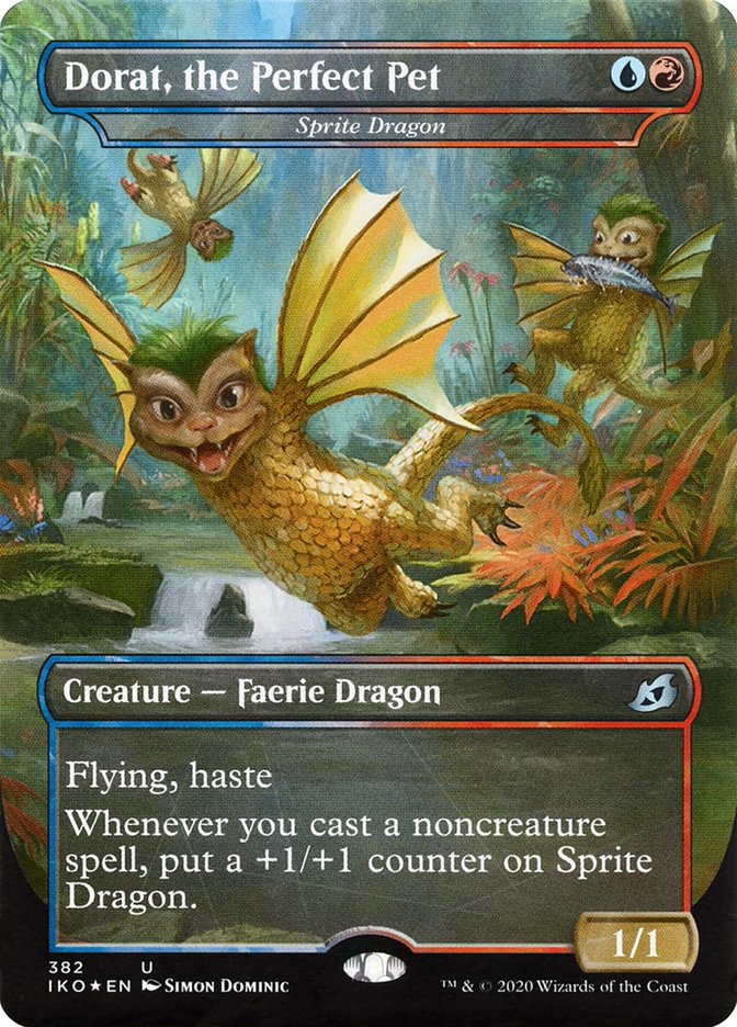 Sprite Dragon - Dorat, the Perfect Pet (Godzilla Series) [Ikoria: Lair of Behemoths] | L.A. Mood Comics and Games