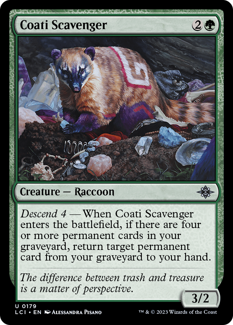 Coati Scavenger [The Lost Caverns of Ixalan] | L.A. Mood Comics and Games
