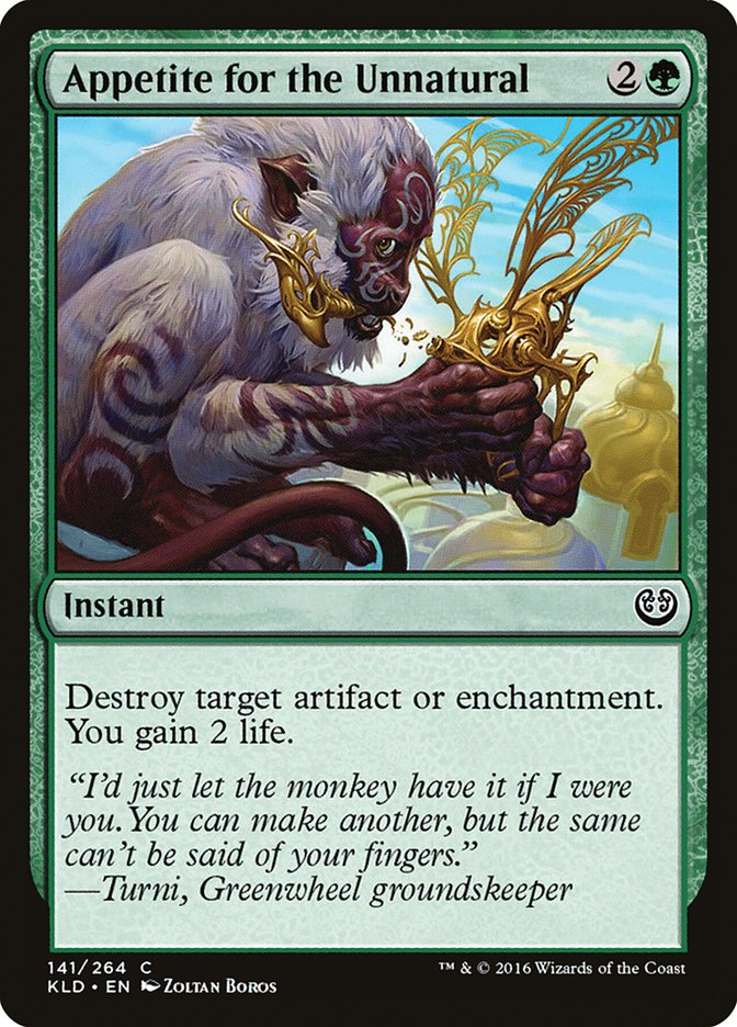 Appetite for the Unnatural [Kaladesh] | L.A. Mood Comics and Games